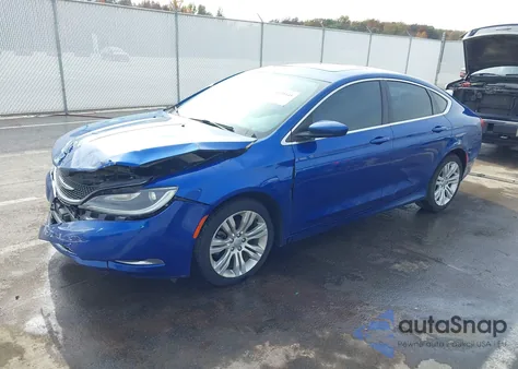 2015 Chrysler 200 Limited z USA, uszkodzony, nr VIN 1C3CCCABXFN588706